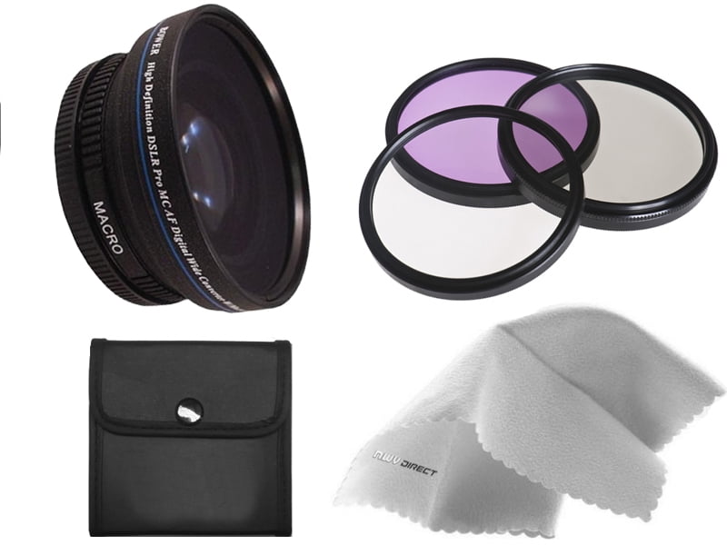 Canon PowerShot SX520 HS 0.5X High Definition Super Wide Angle Lens w