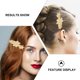 thumbnail image 4 of 3 Unids Flor delicada Clips para el cabello Mujeres Pelo Barrettes Moda Decoraciones para el cabello, 4 of 5