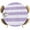White Purple, variant on Elastic Fitted Round Tablecloth, Sage Green Striped Waterproof Stretch Table Cover for 36"-44" Tables, Farmhouse Vintage Stripes Washable Outdoor Tablecloths for Patio, Picnic, Camping
