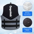 thumbnail image 6 of Gogokids Life Jacket Swim Vest for Adult Women men,Foldable Buoyancy Vest with Dual Buckle,Float Jacket for Boating,Kayaking,Swimming,Paddle and Fishing, 6 of 9