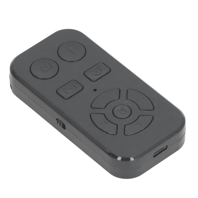 Control Remoto, Volteador De Páginas, Clic De Vídeo Inalámbrico Con Autograbación Para Desplazamiento De Teléfono Inteligente