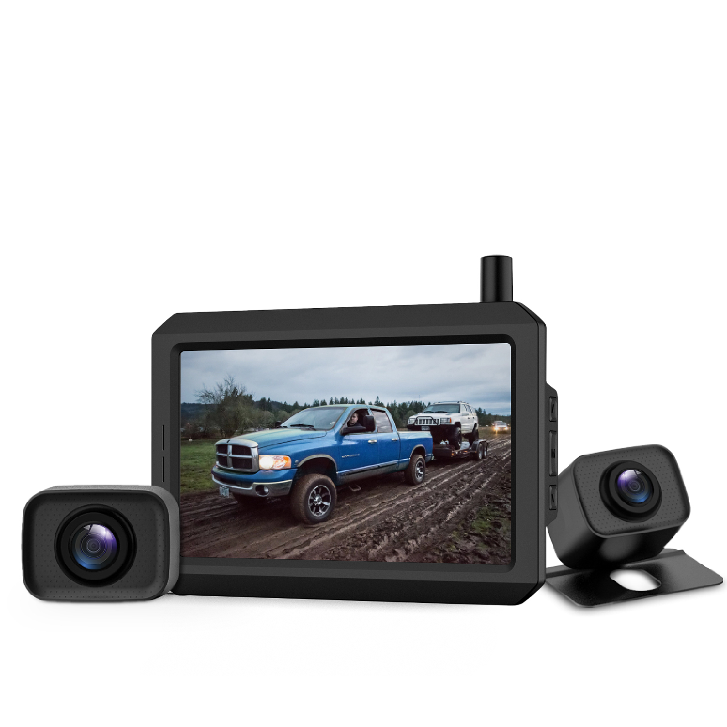AutoVox W7PRO Upgrade 720P Digital Wireless Backup Camera with 2