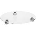 thumbnail image 3 of Metal Circle Feet Acrylic Storage Plate Desktop Storage Tray Desktop Organizer, 3 of 4