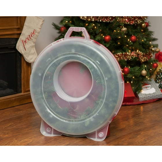 Iris 30 Wreath Box Red