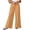 Orange, variant on Oversize Wide Leg Pant for Womens Elastic Waist Drawstring Pants Casual Loose Fit Trousers with Pocket Yellow XL