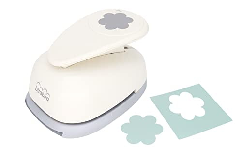Bira Craft 2.5 inch Flower Shape Lever Action Craft Punch for Paper Crafting Scrapbooking Cards Arts
