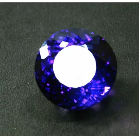 50 Ct Natural Amethyst PURPLE Huge Round Shape Size CERTIFIED Loose Gemstone