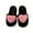 Black, variant on Xfvqtps Womens Furry Slippers Fluffy Plush Three Dimensional Love Open Toe Memory Foam Thick Bottom Soft Sole Comfortable Non-Slip Warm Winter Indoor and Outdoor Slippers Black