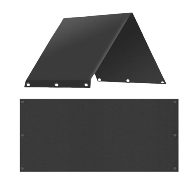 Bâche de Toit Robuste pour Terrain de Jeu, Imperméable, Pare-Soleil pour Ensemble Extérieur, Équipement, Protection, Noir, JKODE