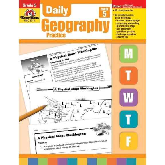 Evan-Moor Daily Geography Practice, Grade 5