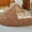 Coffee Color, variant on Cozy Round Shell Shaped Pet Bed, Soft Plush Nest Made of Thick PP, Stylish Green with White Edge Design, Warm Comfortable Kennel, All Season Use, Easy Setup for Cats and Small Dogs