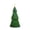 A, variant on Linnome Twisted Ribbed Christmas Tree Shaped Paraffin Wax LED Flameless Candle,Green Flickering Fake Candle for Xmas Table Decor,22.3cm Battery Operated Christmas Tree Candle for Mantel Window Sill