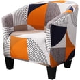 thumbnail image 1 of Housse de Fauteuil Housse de Fauteuil Club Housse Extensible pour Fauteuil Imprimée MG, 1 of 7