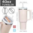 thumbnail image 2 of 40 oz Tumbler with Handle Mama Gifts.Mom Gifts.Birthday Anniversary Christmas Gifts for Mama from Daughter Son.Gifts for Mom Mama New Mom Mothers Day., 2 of 6