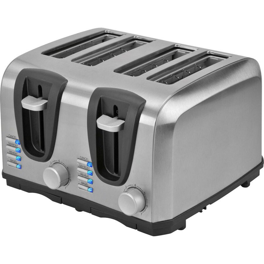 4Slice Stainless Steel Toaster