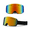 Orange, variant on Woaeety Ski Snowboard Goggles, Anti Fog I, 100% UV Protection,OTG Snow Goggles for Men Women Youth Adult Skating Skiing Snowmobile Detachable Lens(Orange)
