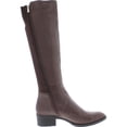 thumbnail image 3 of Kenneth Cole New York Womens Levon Leather Knee-High Riding Boots, 3 of 3