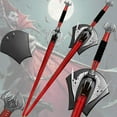 thumbnail image 1 of Vampire Sword Ultra - Double Edge Blood Red w Plaque, 1 of 1