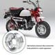 thumbnail image 3 of Llanta De Rueda Trasera De 8 Pulgadas, Diseño Hueco aleación De Aluminio 3.50-8 Cubo De Rueda Trasera De Motocicleta Pulido Fino Para Bicicleta Monkey Z50 Z50R Z50J, 3 of 7
