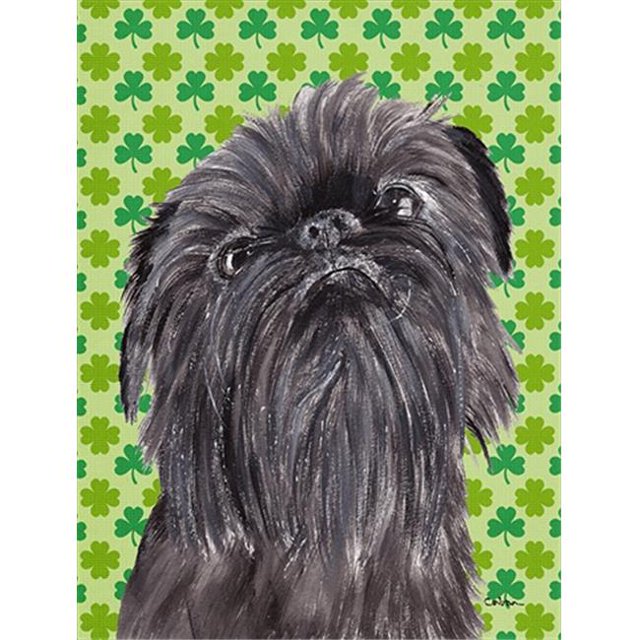 Brussels Griffon St Patricks Irish Flag Garden Size