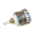 thumbnail image 1 of Atenuador de audio estéreo de 23 pasos, potenciómetro de volumen, instalación sencilla y precisa, dos canales para amplificador y grabador de alta 250 mil, 1 of 8