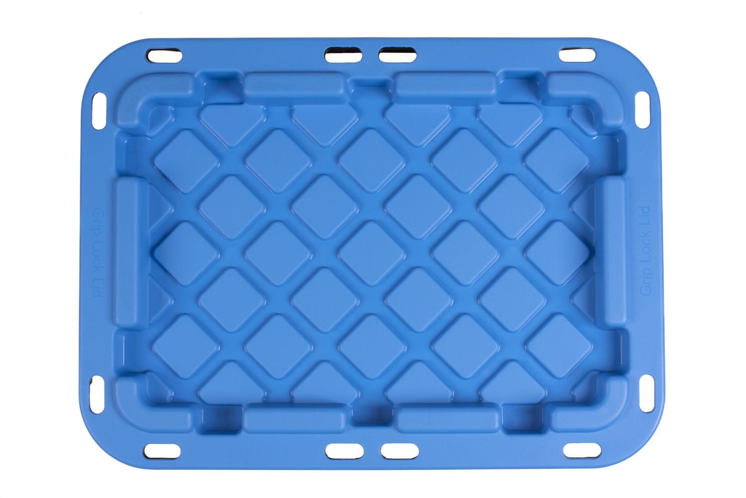 Ramtuff Strong Box 45-L Black and Blue Lid, Ramtuff Strong Box 45L Blue Lid