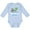 AE-Light Blue, variant on Inktastic Maui Hawaii Cute Vacation Boys or Girls Long Sleeve Baby Bodysuit