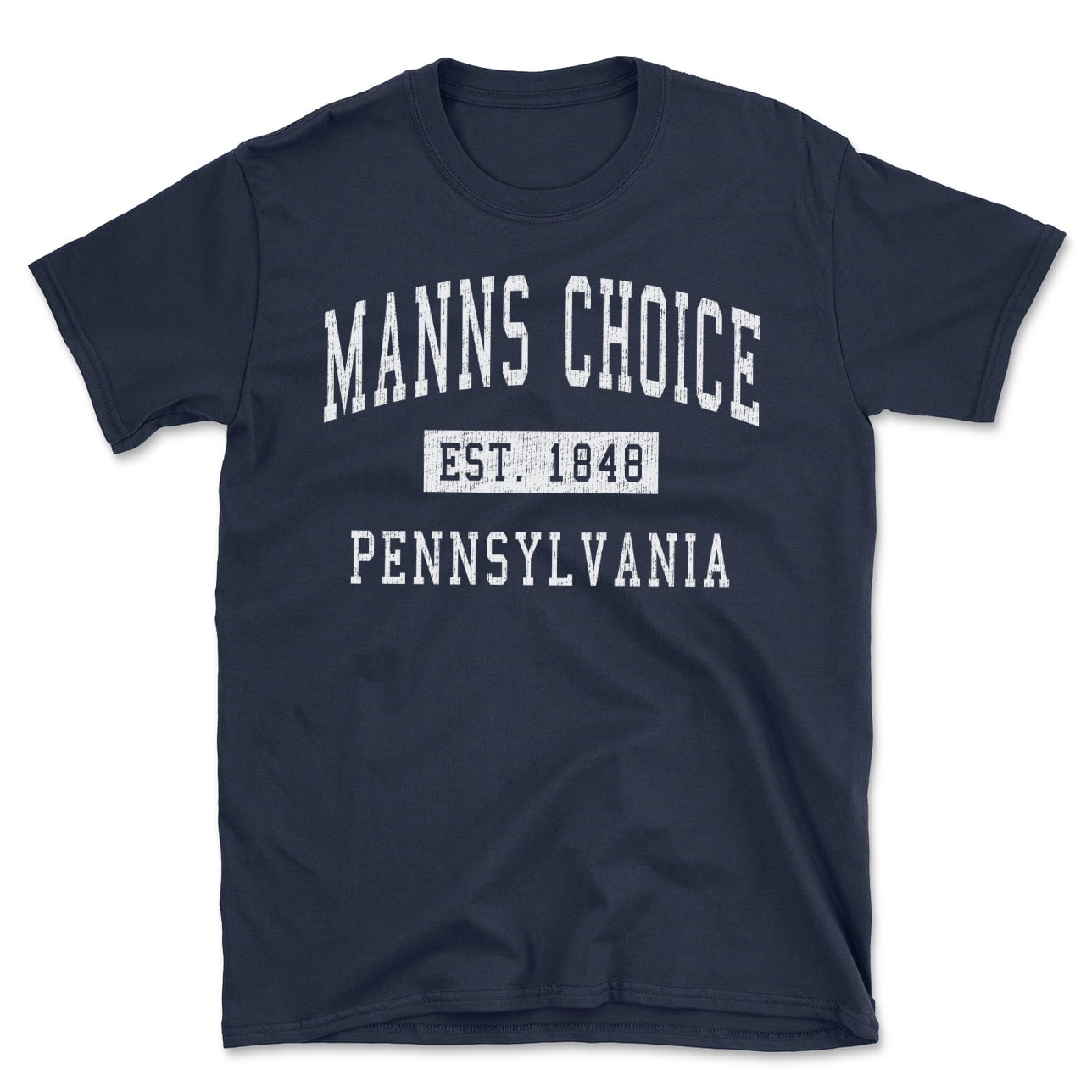 Manns Choice Pennsylvania Classic Established Men's Cotton TShirt