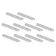thumbnail image 3 of 10 piezas de soportes rectos planos de fijación de aluminio de 4 x 8 mm para conectar soportes rectos para equipos de ingeniería robótica 3102-0007-0056, 3 of 9