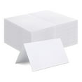 thumbnail image 1 of 50Pcs White Blanks Place Cards DIY Craft Name Cards Pre-lined Wedding Table Seating Cards Guest Name Cards, 1 of 7