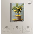 thumbnail image 2 of Lemon Orchard Duet Canvas Lemon Wall Art by Art Remedy, Silver Frame, 20" x 30", 2 of 7
