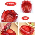 thumbnail image 5 of 2Pc Strawberry Slicer, Fruit Strawberry Slicer, Stainless Steel Cutting Machine For Melons And Fruits electric tool, 2X Strawberry Slicer Electrical Tools, Multi-color, 5 of 5