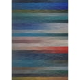thumbnail image 1 of Ahgly Company Machine Washable Indoor Rectangle Transitional Light Slate Gray Area Rugs, 2' x 3', 1 of 7