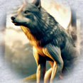 thumbnail image 2 of CafePress - Wolf Howling At The Full Moon Portrait Body Suit - Cute Infant Bodysuit Baby Romper - Size Newborn - 24 Months, 2 of 3