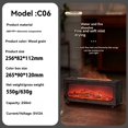 thumbnail image 1 of Mini Fireplace Diffusers for Essential Oils Fireplace Humidifier with Remote Bonfire Flame Diffuser 7 Colors Light C, 1 of 8