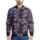 thumbnail image 3 of Chaqueta con estampado de dragón chino para hombre, abrigo con estampado 3D de animales, moda informal, chaquetas de gran tamaño con cremallera, tops de manga larga, 3 of 5