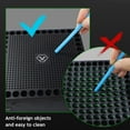thumbnail image 5 of Vented Plate Dust Cover, Controller Mount for Xbox Series X Controller and Headset-Black, 5 of 11