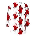 thumbnail image 4 of Fartey Halloween Crew Neck Pullover Tops for Women Fashion Fall 3/4 Sleeve Tunic Shirts Horror Bloody Graphic Holiday Blouses Casual Loose Daily Tops,L, 4 of 5