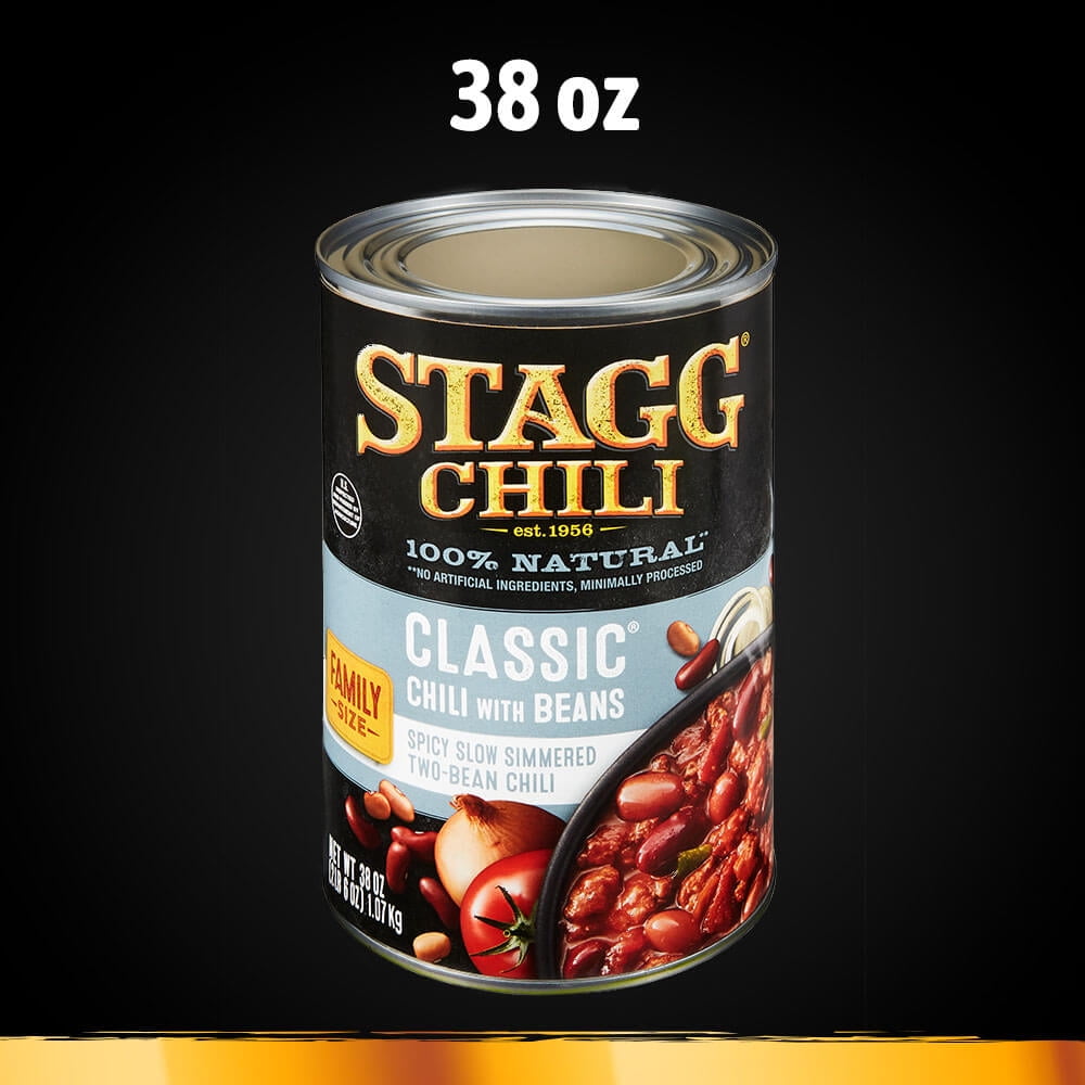Stagg Classic Chili With Beans, 38 Ounce