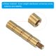 thumbnail image 4 of Insertos de Flecha de Latón de 100 Granos, Tornillo de Cobre para Flechas de Carbono de .244/6.2mm, Juego de 12, 4 of 6