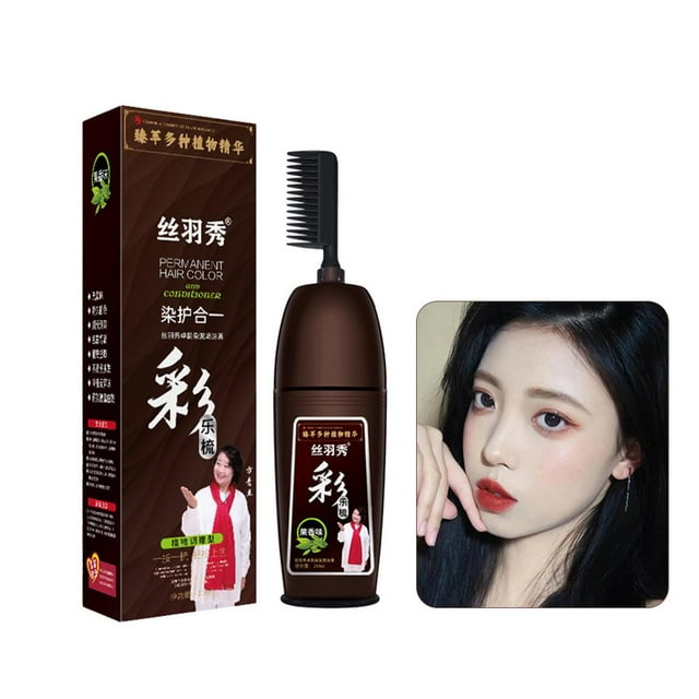 Plant-Based Hair Dye, 1 Piece, Vegetable Dye, Home Use, Healthy and Convenient