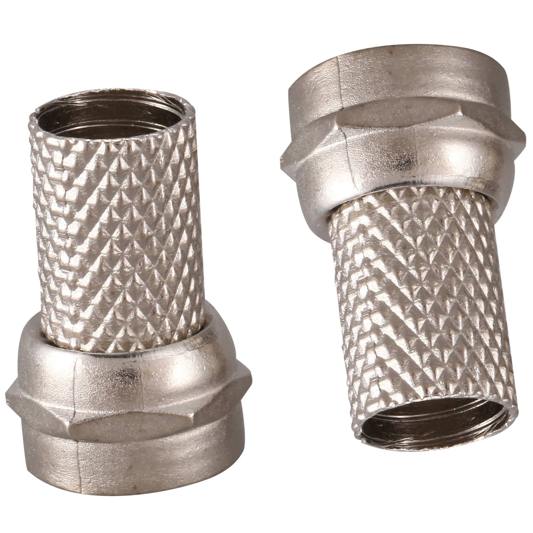 20Pcs CCTV RG6 F-Type Twist-On Coax Coaxial Cable RF Connector Male