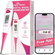 Easy@Home Basal Body Thermometer for Ovulation Prediction with Bluetooth and Digital Display