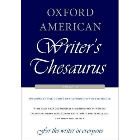 Oxford American Writer's Thesaurus