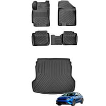 Car Floor Mats Cargo Liner (Full SET) Compatible for Kia Forte 2019-2024 Waterproof | All Weather