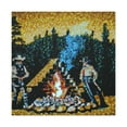 thumbnail image 1 of Campfire Pointillism Lights - Canvas, 1 of 10