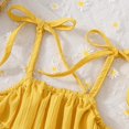 thumbnail image 4 of Gubotare Baby Girl Outfits Toddler Baby Girl Summer Clothes Toddler Girls Summer Outfits Short Sleeve T-Shirts Shorts Clothing Set 6 9 12 18 24 Months 2T 3T 4T 5T (Yellow,3-6 Months), 4 of 5