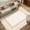 Beige White‑C, variant on ZACOO Modern Border Runner Rug for Hallway Entryway Kitchen, 2'x6', Beige‑Brown