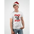 thumbnail image 2 of Mooey And Bright Christmas Cow T-shirt Men's, 2 of 4