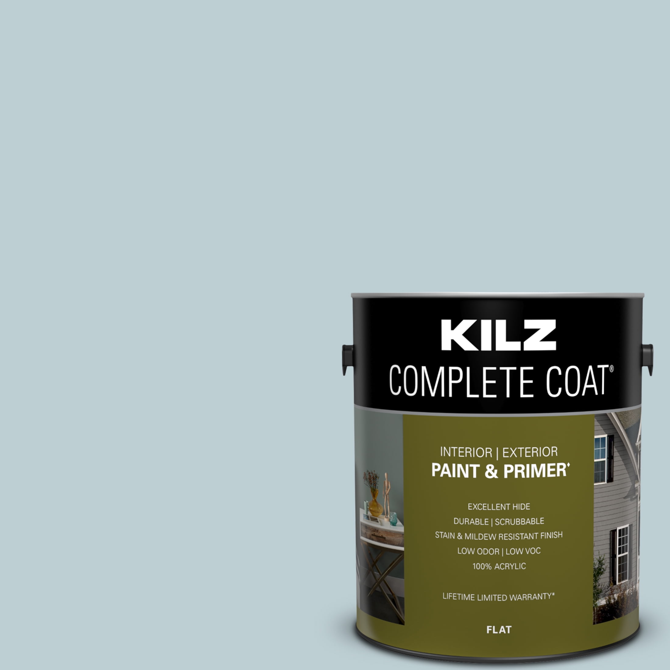 Unique Steel, KILZ Complete Coat Interior/Exterior Paint & Primer, 1 Gallon #RE170-02